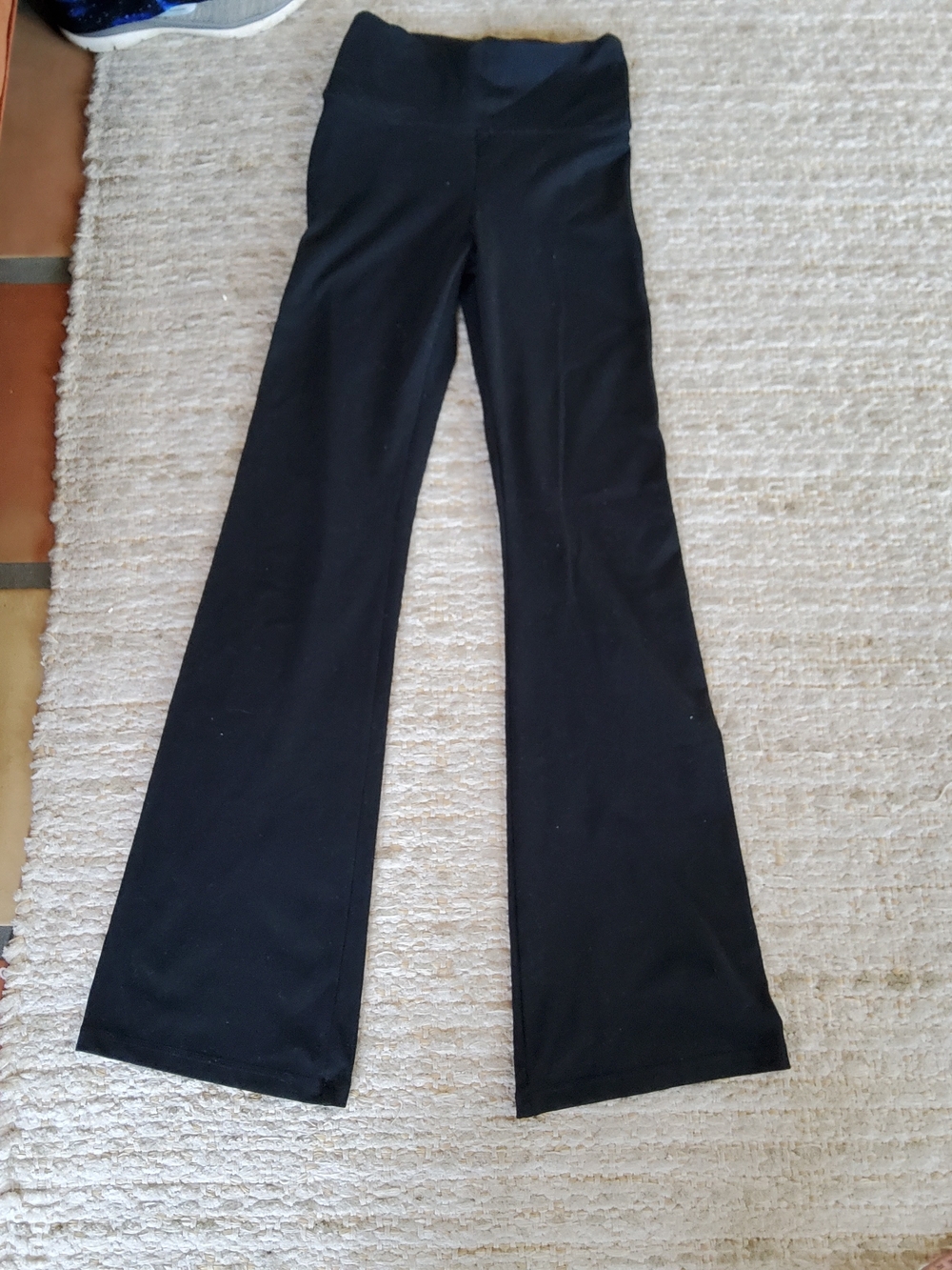 American Eagle Outfitters Black High-Rise Flare Pants